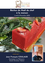 Bûches de Noël de chef à la maison<br><strong><or>Lundi 8 décembre 2025</strong></or><br>